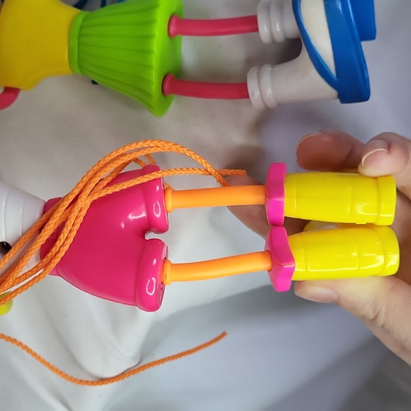 Betty Spaghetti Happy Meal Toys 2 Dolls Asian Tactile Neon Fun - Picture 12 of 12